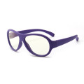 Anti blue light Soft Kid Eyeglasses Square Children Silica Gel Optical Frame
